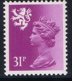 GB SG S51 MNH MINT STAMP Scotland 31p Bright Purple Type I Regional Definitive