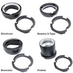 Godox AD300 Pro Adapter ring and Mount Adapters Bundle AD300 Flash Strobe