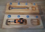 Montessori Pratical Life Screw Boards Wooden Toy Waldorf EYFS Toddler Toy