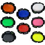 RTX Pro Glide 60D TPU Universal Durable Heavy Duty Biker Motorcycle Knee Sliders