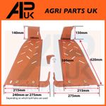 Footplate Footstep Foot Plate Set Pair for Massey Ferguson 35 65 135 835 Tractor