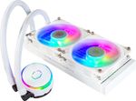 Cooler Master MasterLiquid PL240 FLUX White Close LoopAIO CPU (NEW SEALED)