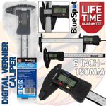 Digital Vernier Caliper 6" 150mm Vernier Gauge Micrometer Measuring Tool LCD