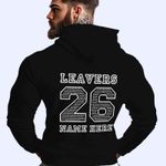 LEAVERS 2026 Hoodie School Logo College Hoodie Kids Adult Leavers Jumper Sweater