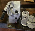 HAMOKI Professional Commercial Vegetable Slicer 5 Discs – Excellent Condition