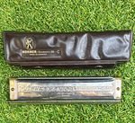 HOHNER Chromonica 280 Chromatic Harmonica Key C Silver w/ Case