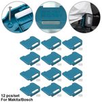 12x Power Battery Mount Hanger Shelf Storage Stand Holder for Bosch Makita 18v