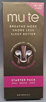 Anti snoring Device - Nose Dilator, Sleep aid and Snore Stopper starter set
