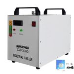 CW3000 9L Industrial Chiller Water Chiller for 60W 80W CO2 Glass Tube