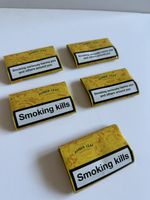 Empty Amber Leaf Limited Edition Packets Mini Pouch Only Rare Collectible