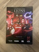 2025 Lions v Argentina Official Match Programme Dublin 