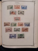 Stamp collection Turkey 1863-1957 Album, 85%  Complete. 