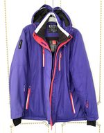 Mountain Warehouse Extreme Womens Ski Jacket Hood Coat Isodry Recco UK 20 Purple