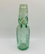 Antique Bell & Riddle of Hexham Green Aerated Water Codd Bottle Est. 1831 - VGC