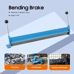 30inch Manual Pipe Folder Metal Sheet Metal Bending Folding Machine Bender Tool