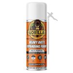 Gorilla Heavy Duty Expanding Foam Grey Finish Outdoor & Indoor Use 353ml Can