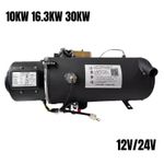 12/24V Diesel Heating Parking Heater Water Heating Engine + Bracket 10/16.3/30KW