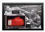 Everlast Lennox Lewis Signed Boxing Glove Framed Display Collectible w/ COA