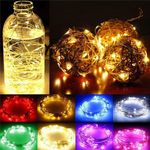 LED Copper Wire String Lights Fairy night Lights Strip Waterproof Outdoor Garden