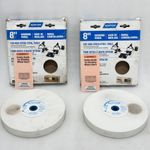 2 PC NORTON 88282 8" X 1" X 1" GRINDING WHEEL 100 GRIT FINE ALUMINUM OXIDE USA