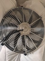 16inch Fan 120w Chrome Effect 12v