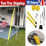 For Fiamma F45S Tie Down S Kit Caravan Awning Canopy Wind Storm Straps Yellow
