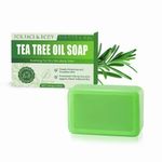 Veloma Soap Antifungal Soap Relief Soap Bar –Body Wash for Face Tea Tree Oil