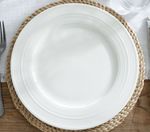 The White Company Hadleigh Bone China Dinner Plate - Set of 4, No Box