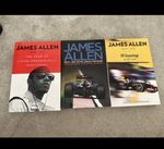 James Allen Formula 1 Book Set x3, all Signed