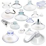 Suction Cups / Hooks Window Suckers Clear Plastic/Rubber/Silicone Any Type