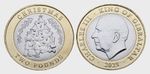 2023 Gibraltar Christmas Circulation £2 Coin From Sealed Bag