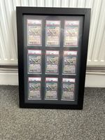 9 Grid Graded Card Display. PSA , Ace , CGC And BGS