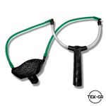 TEK-GR Metal Fishing Catapult Strong Non Twist Elastic Bait Feeder Carp Coarse