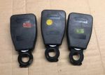 RANGE ROVER P38 Set Of 3 Rear Seat Belt Buckle Buckles 94 To 02