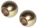 2 X LOWER LINK BALLS CAT 1 Quick Hitch Linkage Ball for Massey Ferguson Tractor