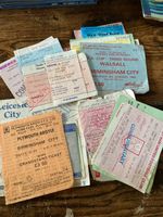 TICKETS - Birmingham City Home & Away League & Cup 1980s FREE POST
