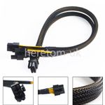 GPU POWER CABLE 8Pin to 8+6Pin FOR DELL T620 3692K 35CM UK SHIPPING