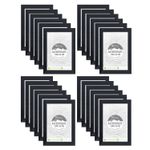24 x A4 Certificate 21cm x 29.7cm Flat Photo Picture Frame Midnight Black Home
