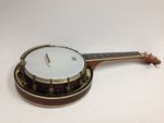 Caraya SBJUK118 Banjo Ukulele w/Flame Maple Resonator + Soft Case