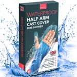 6pk Waterproof Half Arm Cast Cover Reusable Plaster Protector Bath Shower Swim