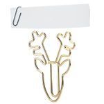 Deer Head Paper Clamp/Holder Metal Clips For School Supplies Cute