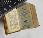 Antique 1911 Miniature Coronation Bible David Bryce & Son, Glasgow 876 Pages