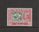 Malaya Kedah 1959/62 Defs $2 Fresh LMM SG 113
