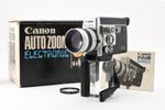 Read! [NEAR MINT in Box] Canon Auto Zoom 814 Electronic Super 8 8mm Camera Japan