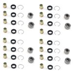 Front Upper And Lower Left And Right A-Arm Bushing Pin Kit For Honda TRX300EX