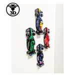 Vertical Wall Mount (Facing Upwards) for LEGO F1 Speed Champions 2025