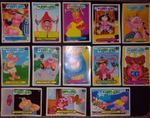The Sloppy Slobs Stickers Bundle 90+ Stickers 1993 (Garbage Pail Kids Europe) 