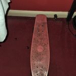 Pink Plastic Cruiser Complete Skateboard with Trucks & Wheels