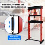 New Shop Press Heavy Duty Hydraulic Workshop Garage Floor Standing 12 Ton UK