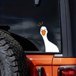 Creative Waterproof Durable PVC Funny Duck Decorative Car Stickers For Car Truck